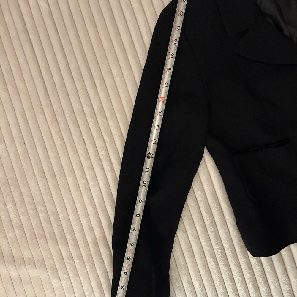 Vintage Pendleton Cropped Black Jacket - image 7